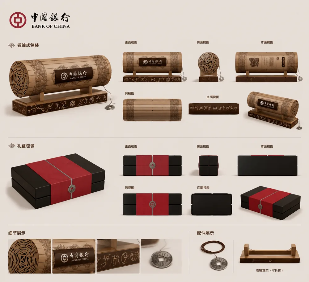 中国银行品牌礼品 主视觉