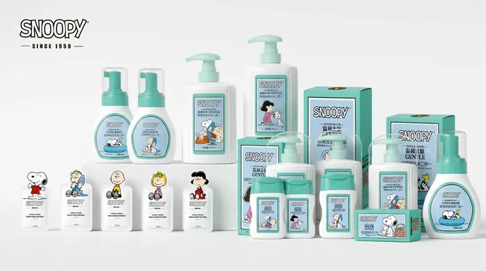 SNOOPY儿童洗护产品包装 图 01