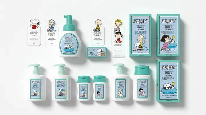 SNOOPY儿童洗护产品包装 图 02
