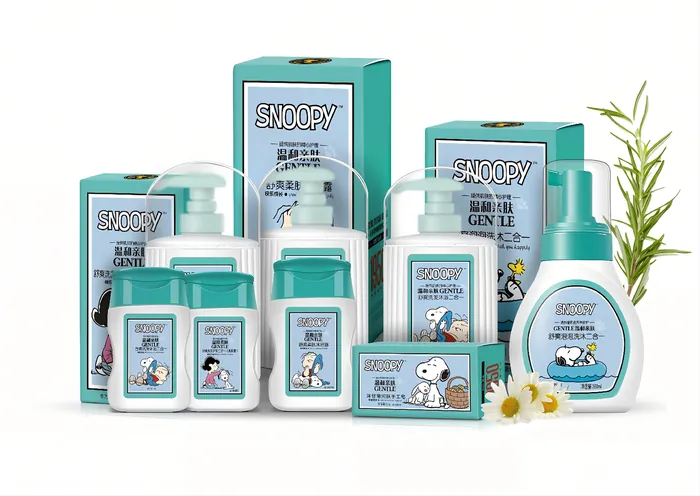 SNOOPY儿童洗护产品包装 图 05